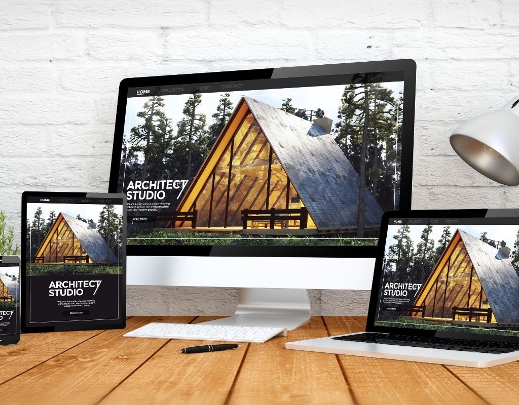 examples of website design and management